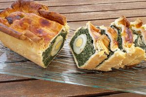 Terrine d'épinards en croute (version rapide)