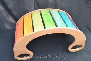 Le rainbow rocker ou comment jouer au pays des Bisounours