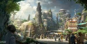 Star Wars Land, la maquette du parc présentée en vidéo