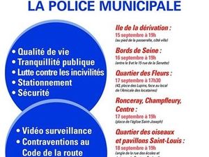 rencontre police municipale