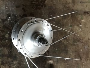 demontage roue solex
