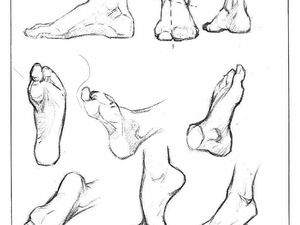 dessiner des pieds dessiner des pieds
