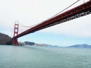 Golden Gate Bridge ( San Francisco)/the cable car