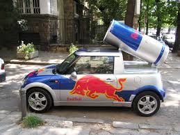 voiture de street marketing de Red Bull et Grand Prix de Formule 1 de Monaco 2005