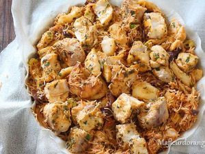 pastilla au poisson et aux fruits de mer
