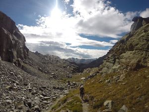 qqes photos de la partie finale du alto paso (2850m)