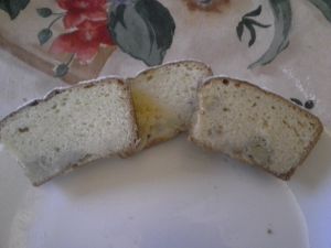 Cake à la banane léger comme la neige
