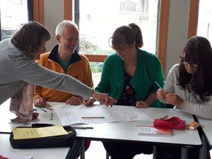Quelques participant.e.s des ateliers de saint-Aignan 2018-2019