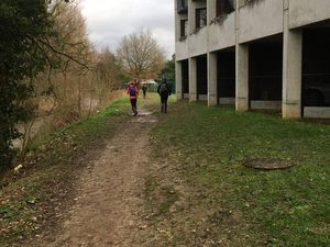 En chemin pour les dernières balises...