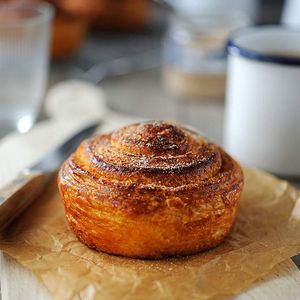 Petites brioches feuilletées au sucre d'érable