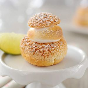 Choux citron meringués