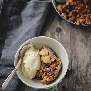 Crumble au sucre d'érable
