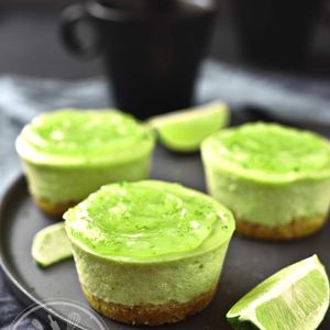 Cheesecake avocat et citron vert