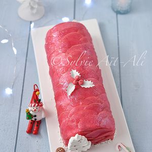 Bûche en écaille de pomme