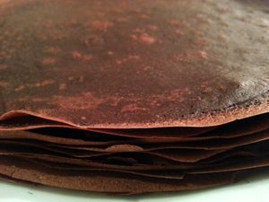 Crêpes au chocolat