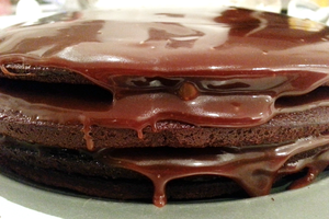 Gâteau trop bon tout chocolat