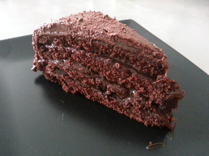 Gâteau trop bon tout chocolat