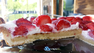 Tuerie de tarte aux fraises