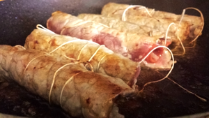Piccatas de veau au chorizo et manchego