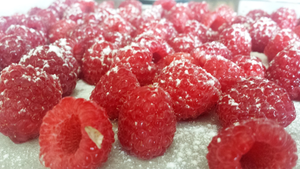 Clafoutis aux framboises, ultra facile