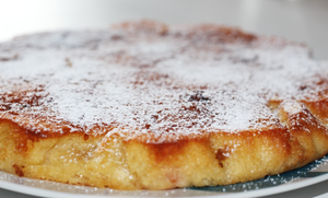Gâteau aux pêches