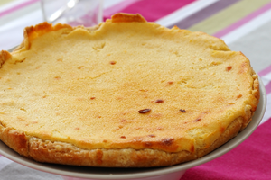Tarte à brousse et à l'orange