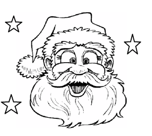 Babbo Natale viso