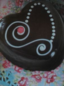 Dolci di San Valentino a cuore
