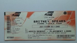 Concert: BRITNEY SPEARS "The Femme Fatale Tour"