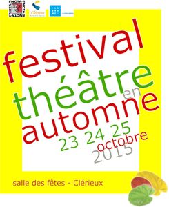 Théâtre en automne : le programme