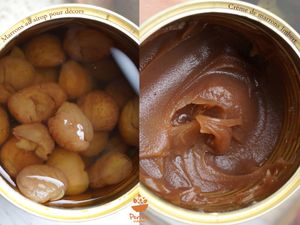 Naked carrot cake à la crème de marrons et partenariat Imbert