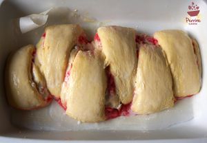 Comme un pain suisse aux pralines roses {à partager}