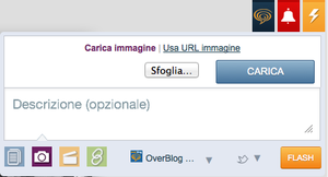 Come usare il flashpost per pubblicare foto su #OverBlog