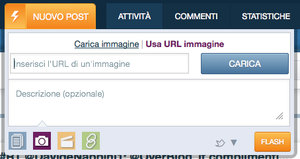 Come usare il flashpost per pubblicare foto su #OverBlog