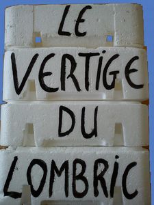 Spectacle " Le Vertige du Lombric" Plaquette et Fiche Technique