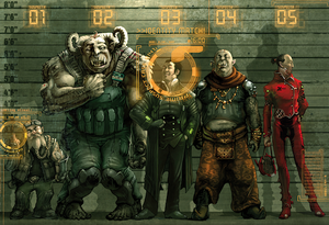 Savage Shadowrun — Les races