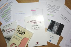 La voix et le chant : Bibliographie