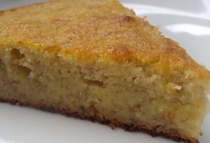 Gâteau moelleux à la banane