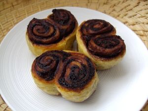 Palmiers au chocolat