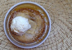 Pudding chômeur à l’érable