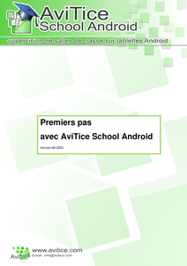 Nouveau guide d'utilisation pour AviTice School A.I.