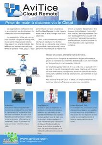 fiche produit AviTice Cloud Remote