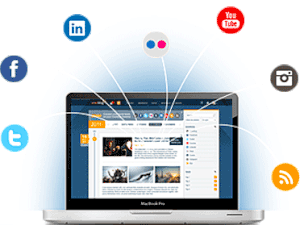 Syncing your social networks on your OverBlog Social Hub