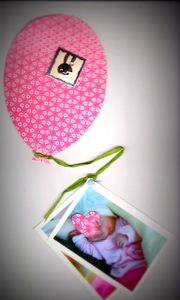 Premier article ^^ : DIY Le Faire Part de naissance Ballon