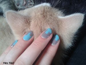 Nail Art "Coulures"