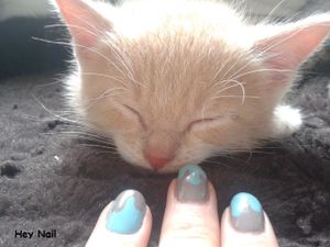 Nail Art "Coulures"