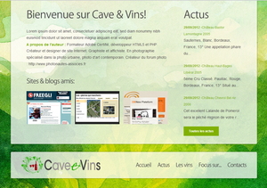 Thème Overblog/Kiwi : Dony - Catalogue ou Infos