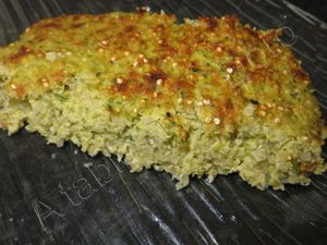 Gratin de quinoa aux légumes