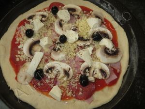 Pâte à pizza au levain kayser et au thermomix