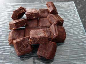 Brownie chocolat banane